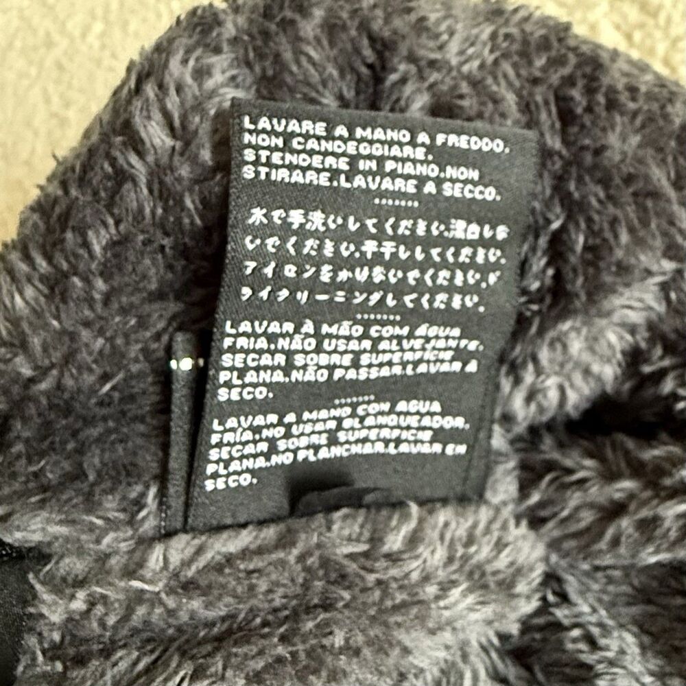 Harley-Davidson Beanie Cap Black Rib Knit Fleece LIned Leather Skull Embroidery - Picture 9 of 12